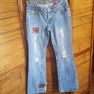 Vanilla Star patchwork jeans size 11